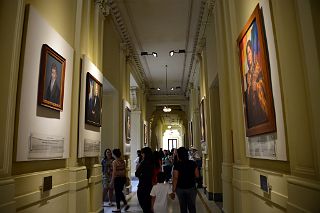 13 Antonio Narino, Juan Pablo Duarte y Diez, Bartolina Sisa Paintings Galeria de Patriotas del Bicentenario Hall of Bicentennial Patriots Casa Rosado Plaza de Mayo Buenos Aires